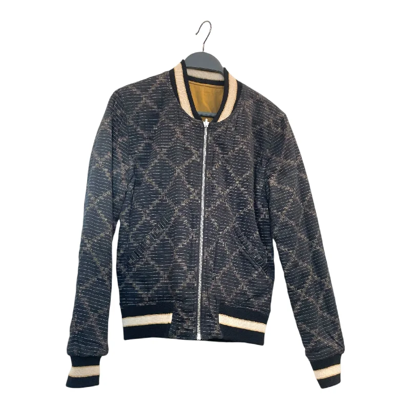 ISABEL MARANT/Quilted Jkt/S/Cotton/BLK/REVERSIBLE QUILTED BOMBER Women's Casual Clothing For Lounging Women's Casual Clothing For Lounging