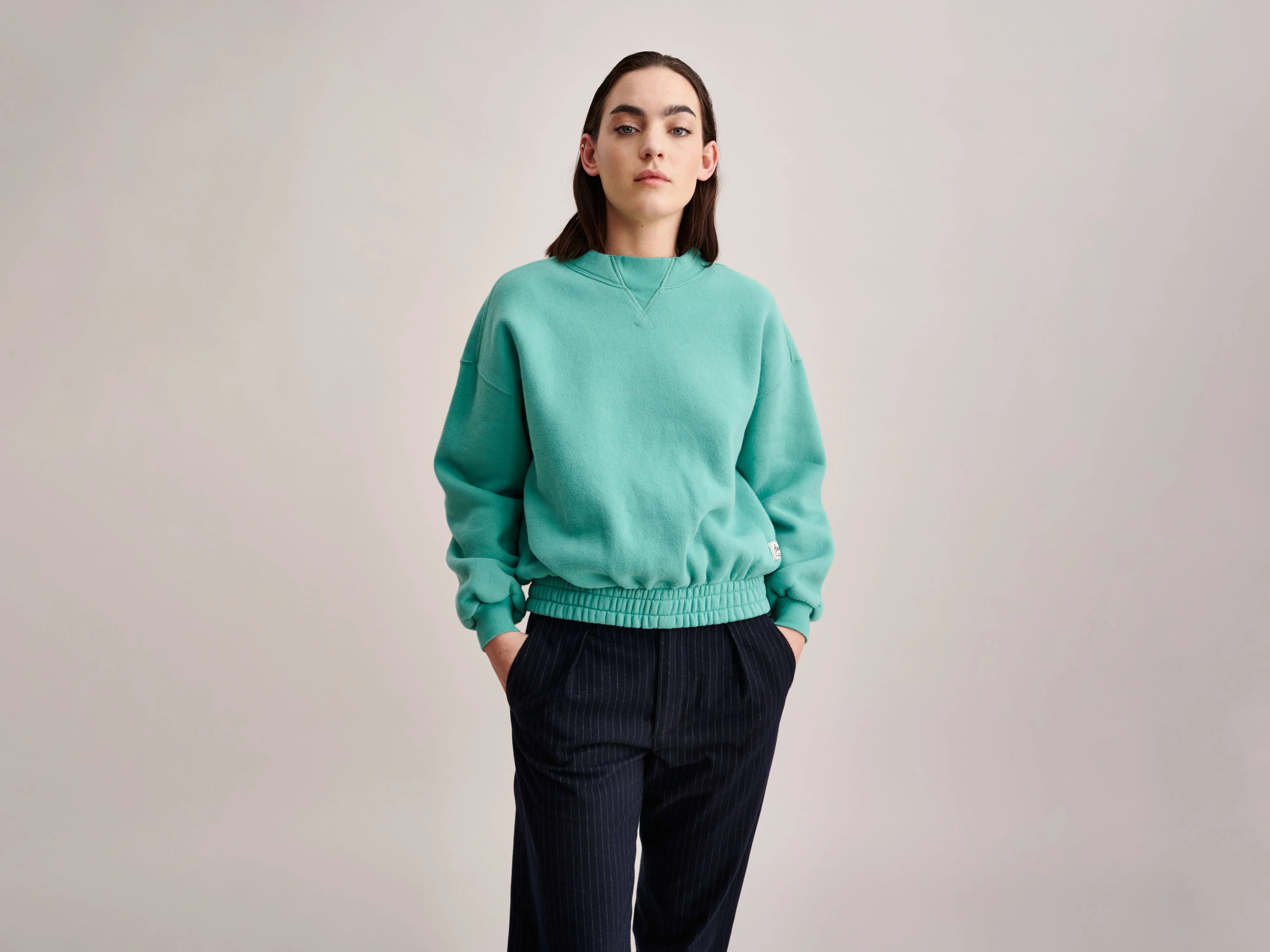 Verol Sweatshirt (232 / W / MALACHITE) Clothes Woman Clothes Woman